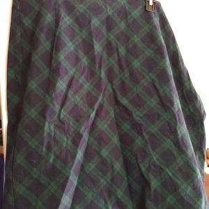 Plaid skirt